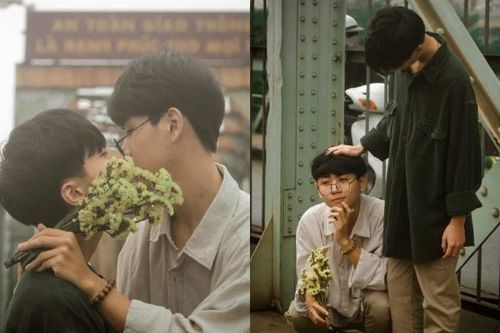 Chuyện tình 'yêu nhau từ cái nhìn đầu tiên' của hai chàng đồng tính: '1/4 là ngày nói dối, nhưng lòng anh thích em là thật!'