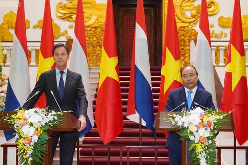 Việt Nam và Hà Lan nhất trí xây dựng quan hệ Đối tác toàn diện