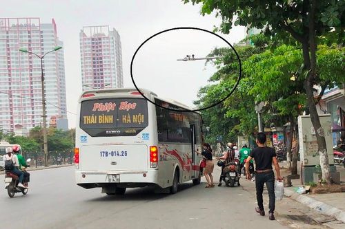 Xe khách lập 'bến cóc' trước rừng camera giao thông phạt nguội