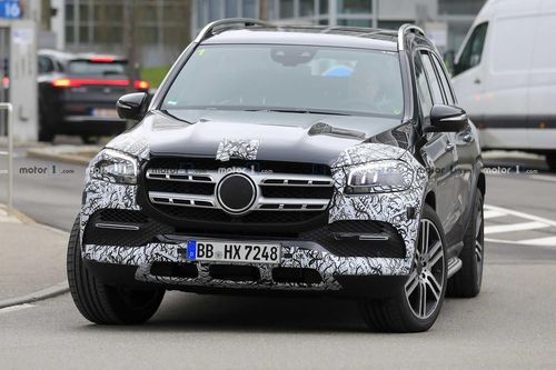 Mercedes-Benz GLS-Class 2020 mới lộ ảnh thực tế trước ngày ra mắt