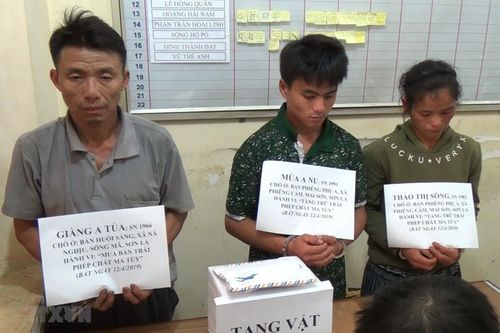 Sơn La: Bắt ba đối tượng, thu hơn 7.000 viên ma túy tổng hợp