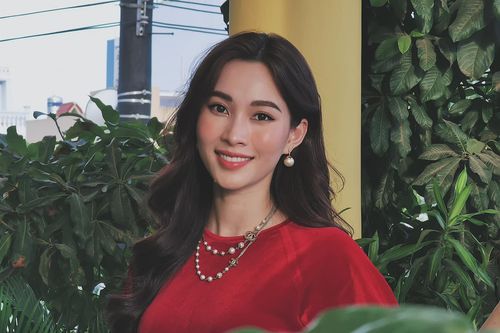 Đặng Thu Thảo đẹp nền nã trong ảnh đời thường do ông xã Trung Tín chụp