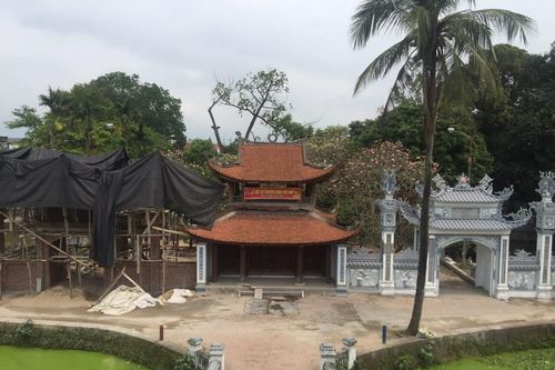Xây mới nhiều hạng mục làm biến dạng cảnh quan, ai cấp phép cho chùa Bối Khê?