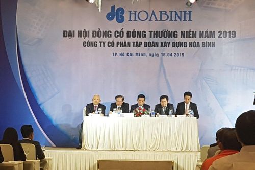 Chủ tịch HĐQT Xây dựng Hòa Bình lý giải lợi nhuận năm 2018 giảm mạnh