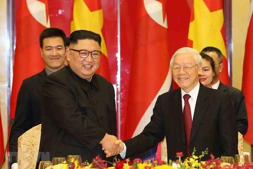 Tổng Bí thư, Chủ tịch nước Nguyễn Phú Trọng gửi điện mừng Triều Tiên