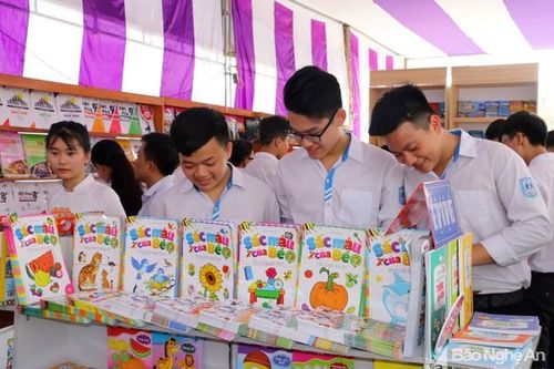 20 gian hàng tham gia Hội Sách Nghệ An