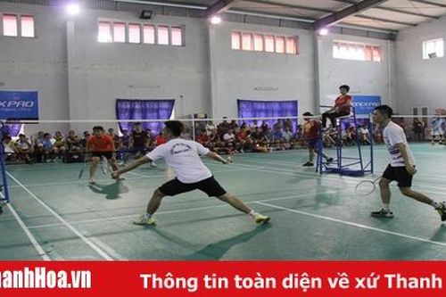 Gần 200 vận động viên tranh tài tại giải cầu lông TP Thanh Hóa mở rộng – Cúp Donexpro 2019