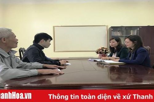 Thị xã Bỉm Sơn quan tâm tiếp công dân, giải quyết đơn, thư khiếu nại, tố cáo