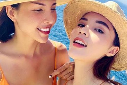 Hoa hậu Kỳ Duyên nói lời yêu và để hình nền điện thoại ảnh Minh Triệu?