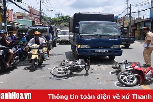 Tháng 4-2019, toàn tỉnh xảy ra 16 vụ tai nạn giao thông làm 23 người chết, 9 người bị thương