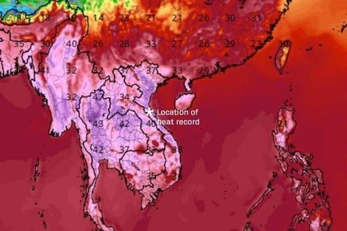 Nắng nóng phá vỡ mọi kỷ lục ở Việt Nam lên báo Mỹ