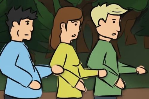 Giải câu đố để thoát khỏi nhóm người lạ trong rừng