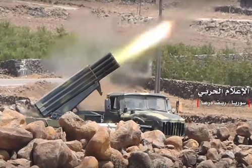 Khủng bố Al-Qaeda tập kích ở Hama, quân đội Syria đáp trả bằng pháo phản lực Grad