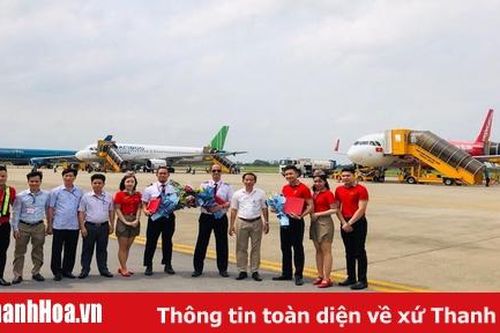 Chính thức khai thác thương mại đường bay Thanh Hóa – Cần Thơ