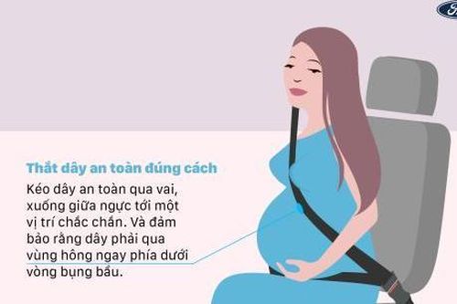 Chuyên gia hiến kế lái xe an toàn cho bà bầu