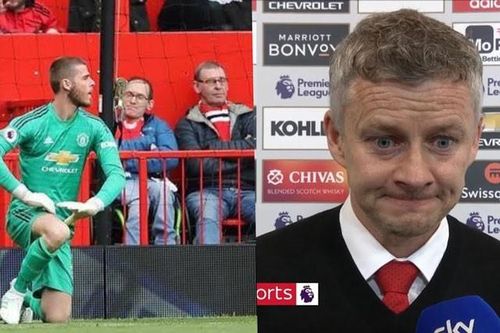 'M.U nên cất thủ môn De Gea lên băng ghế dự bị'