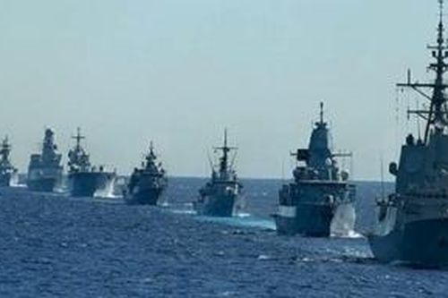 Nhóm tàu NATO tiến vào biển Baltic