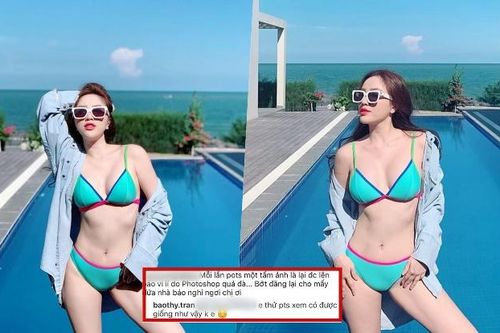Mới vừa đăng ảnh, Bảo Thy liền bị chê photoshop quá đà và cái kết 'cay đắng' dành cho antifan