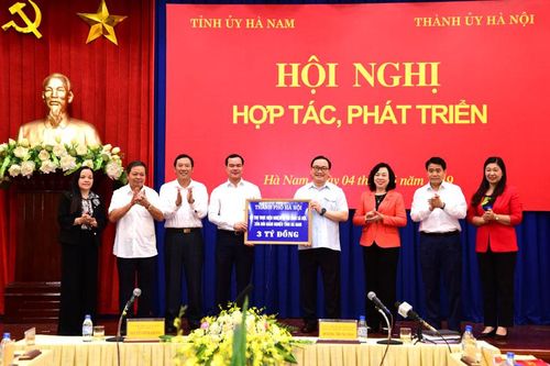 TP Hà Nội và tỉnh Hà Nam thúc đẩy hợp tác, phát triển toàn diện