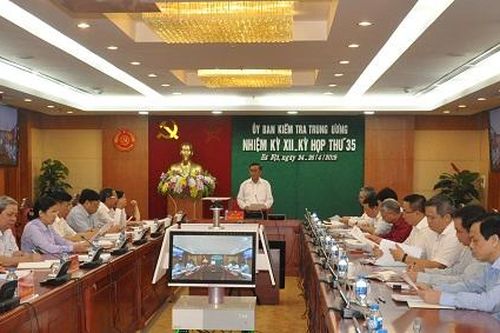 Ủy ban kiểm tra Trung ương xem xét, kỷ luật một số tổ chức, cá nhân