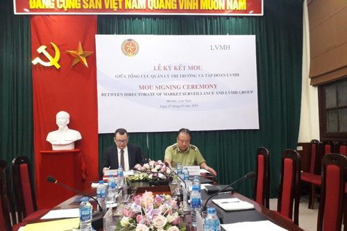Biên bản ghi nhớ đầu tiên trong công tác phòng chống hàng giả