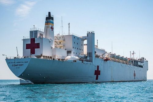 Mỹ triển khai tàu bệnh viện đến hỗ trợ người dân Venezuela