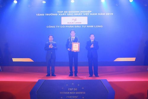 Tập đoàn Nam Long nằm trong Top 50 doanh nghiệp tăng trưởng xuất sắc nhất Việt Nam