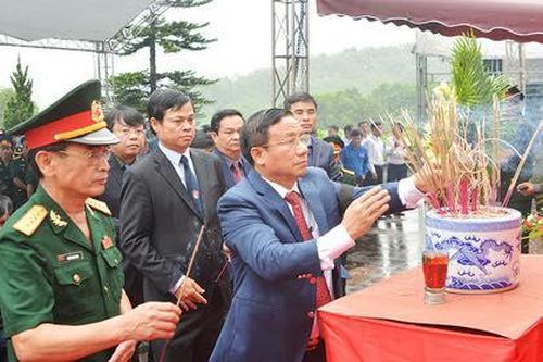 Hà Tĩnh: Tổ chức truy điệu, an táng 7 liệt sỹ quân tình nguyện và chuyên gia Việt Nam hy sinh tại Lào