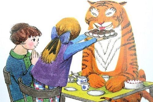 Con hổ đột nhiên đến uống trà trong 'Vị khách không mời' ngụ ý gì?