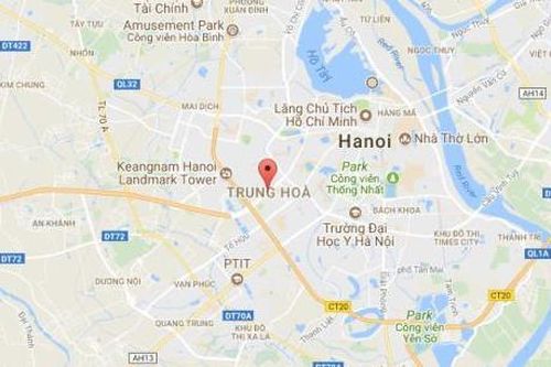 Bản đồ quy hoạch giao thông phường Trung Hòa, Cầu Giấy, Hà Nội