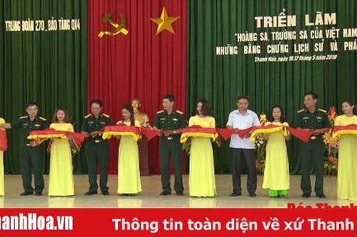 Gần 300 hình ảnh, tư liệu tại triển lãm 'Hoàng Sa, Trường Sa của Việt Nam - Những bằng chứng lịch sử và pháp lý' tại Tĩnh Gia