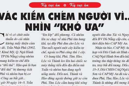 Vác kiếm chém người vì.. nhìn 'khó ưa'
