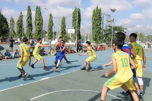 156 đội tranh tài giải bóng rổ Festival trường học TP. Hồ Chí Minh - Cúp MILO 2019