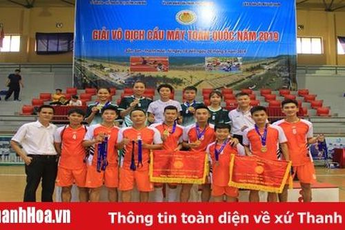 Giảỉ vô địch cầu mây toàn quốc 2019: Hà Nội nhất toàn đoàn, chủ nhà Thanh Hóa xếp thứ nhì