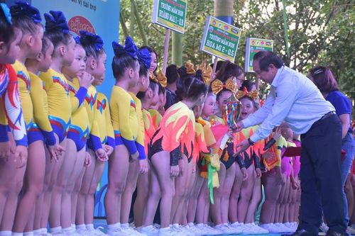 TP.HCM: Chung kết và trao giải hội thi Aerobic mầm non toàn thành