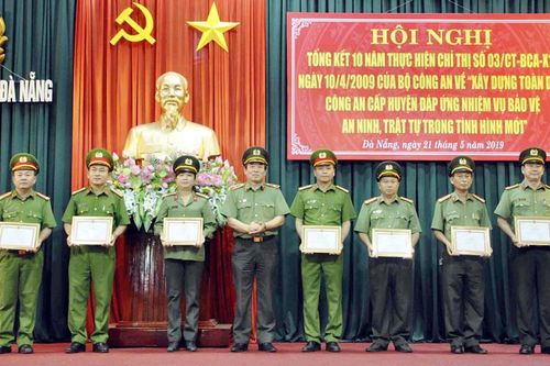 Xây dựng công an quận, huyện trở thành 'pháo đài' đảm bảo ANTT