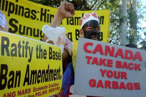 Căng thẳng quan hệ Philippines - Canada về vấn đề rác thải