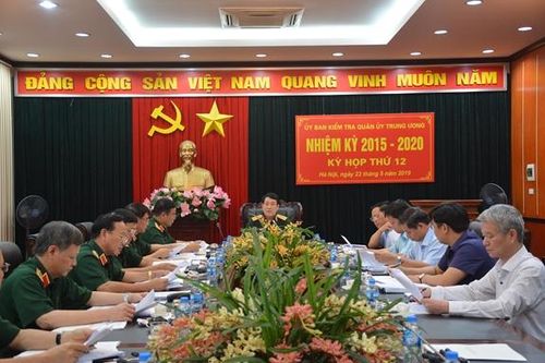 UBKT Quân ủy Trung ương đề nghị thi hành kỷ luật 8 tổ chức, cá nhân