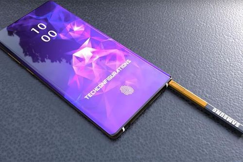 Lộ diện thiết kế chính thức của Galaxy Note 10