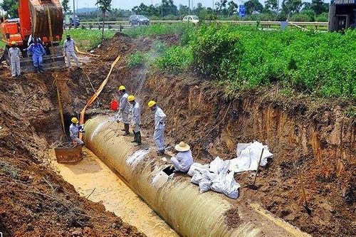 Đường ống sông Đà rò rỉ, 100.000 hộ dân có khả năng bị mất nước