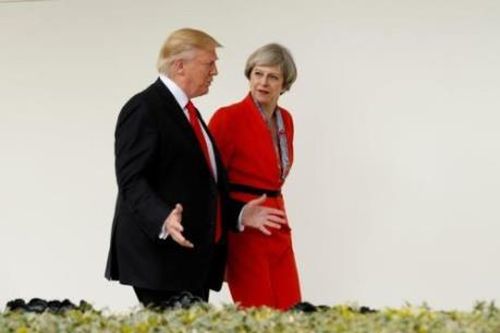 Chủ đề chính trong cuộc gặp giữa Tổng thống Trump và Thủ tướng May