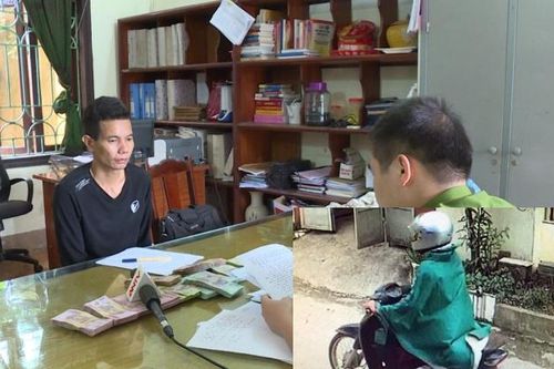 Nghi phạm mặc áo mưa, cầm súng nhựa vào ngân hàng cướp hơn 500 triệu đồng có thể đối diện án tù chung thân