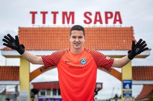 Filip Nguyễn chúc mừng chiến thắng của tuyển Việt Nam