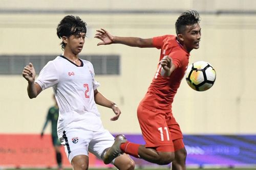 Thái Lan ê chề, đội U23 thua U23 Singapore ở Merlion Cup