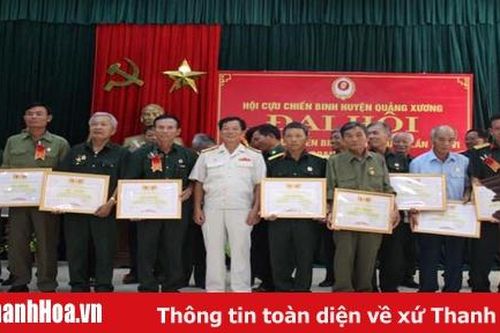 Đại hội thi đua yêu nước 'Cựu chiến binh gương mẫu' huyện Quảng Xương lần thứ VI