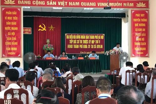 Cử tri huyện Thanh Oai kiến nghị đầu tư xây dựng nông thôn mới