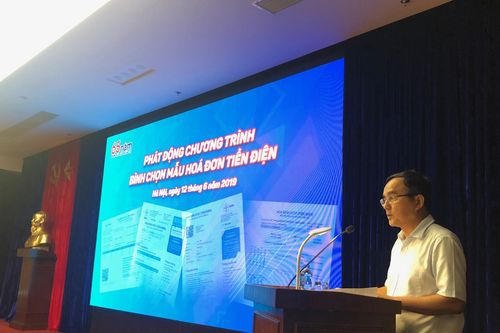 Phát động bình chọn mẫu hóa đơn tiền điện mới