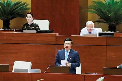 Phó Thủ tướng Phạm Bình Minh trả lời chất vấn tại Quốc hội: 'Đúng và trúng' vấn đề cử tri quan tâm