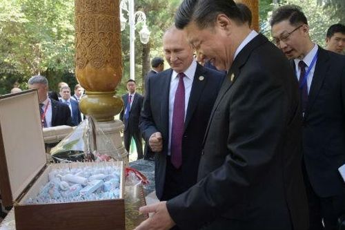 Tổng thống Nga Putin tặng quà sinh nhật độc đáo cho Chủ tịch Trung Quốc Tập Cận Bình