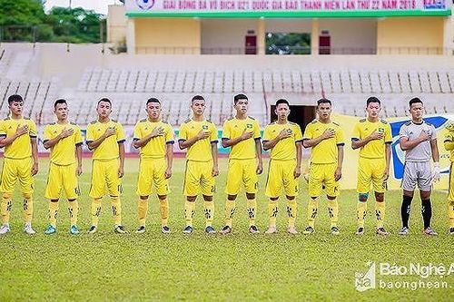 U21 SLNA tham dự vòng loại U21 QG 2019 tại Hà Nội